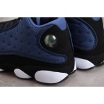 Air Jordan 13 XIII "Brave Blue" in Black Blue Navy"