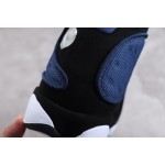 Air Jordan 13 XIII "Brave Blue" in Black Blue Navy"