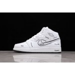 Air Jordan 1 Mid Schematic secondary graffiti