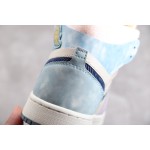 Air Jordan 1 Zoom CMFT Blue Pink