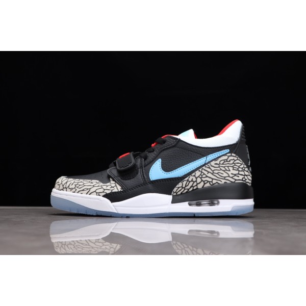 Air Jordan Legacy 312 low black blue grey