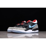 Air Jordan Legacy 312 low black blue grey