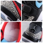 Air Jordan Legacy 312 low black blue grey
