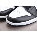 Air Jordan 1 Low Black and White University Blue Hook"
