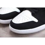 Air Jordan 1 Low Black and White Laser