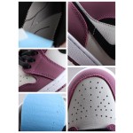 Air Jordan 1 Mid White Burgundy