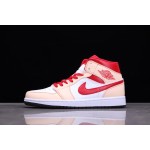AJ1 Air Jordan 1 MID red and white