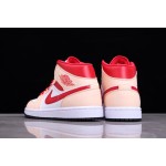 AJ1 Air Jordan 1 MID red and white