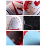 AJ1 Air Jordan 1 MID red and white