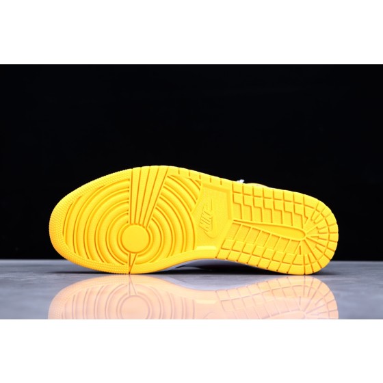 Air Jordan 1 White Purple Gold