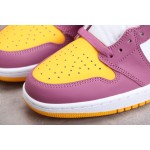 Air Jordan 1 White Purple Gold