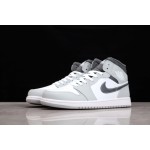 Air Jordan 1 Mid Smoke Grey