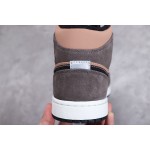 Air Jordan 1 Mid earthy brown