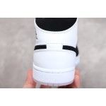 Air Jordan 1 Mid Pearl White Black Panda