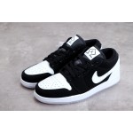 Air Jordan AJ1 Low AJ1 Black and White Panda Low Top