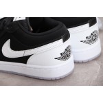 Air Jordan AJ1 Low AJ1 Black and White Panda Low Top