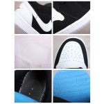 Air Jordan AJ1 Low AJ1 Black and White Panda Low Top