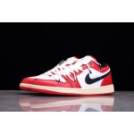 Air Jordan 1 Low White Red Chicago