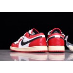 Air Jordan 1 Low White Red Chicago