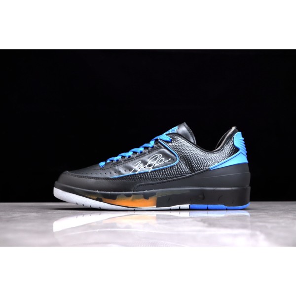 Air Jordan AJ2 Black Royal Blue Raptor Blue