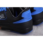 Air Jordan AJ2 Black Royal Blue Raptor Blue