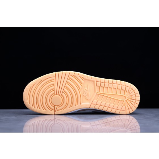 Air Jordan 1 Low White Yellow Milk Teal