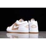 Air Jordan 1 Low White Yellow Milk Teal