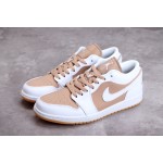 Air Jordan 1 Low White Yellow Milk Teal