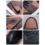 Air Jordan 1 Mid earthy brown