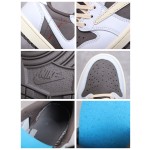 Air Jordan 1 Low co-branded barb