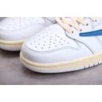 Air Jordan 1 Low white and blue