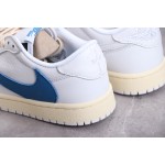 Air Jordan 1 Low white and blue