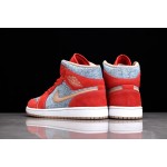 Air Jordan 1 Mid "Denim Orange