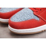 Air Jordan 1 Mid "Denim Orange