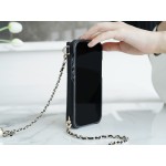 𝗖𝗛𝗔𝗡𝗘𝗟✦22𝒑 New cases ❶❸ 𝙥𝙧𝙤𝙈𝙖𝙓 Black (for 📱12/13pro max)