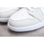 Air Jordan 1 Mid White Blue Brown