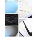 Air Jordan 1 Mid AJ1 Joe 1 White Apricot Cream Coconut Cream