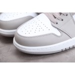 Air Jordan 1 Mid Linen College Grey