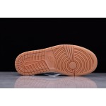 Air Jordan 1 Mid Red Bean Milk Tea