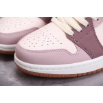 Air Jordan 1 Mid Red Bean Milk Tea