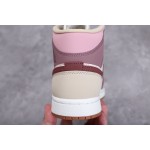 Air Jordan 1 Mid Red Bean Milk Tea