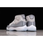 Air Jordan 11 High Top Grijs Wit Koel Grijs