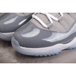 Air Jordan 11 High Top Grijs Wit Koel Grijs
