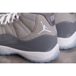 Air Jordan 11 High Top Grijs Wit Koel Grijs