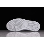 Air Jordan 1 Mid Wit Grijs