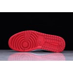 Air Jordan 1 Low Top Rood en Zwart Toe