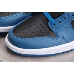 Air Jordan 1 zwart blauw zwart en blauwe teen c