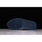 Air Jordan 1 Low marineblauw en wit