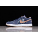 Air Jordan 1 Laag Cowboy Blauw