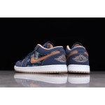 Air Jordan 1 Laag Cowboy Blauw